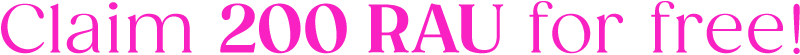 Claim 200 RAU for free! Claim 200 RAU for free!